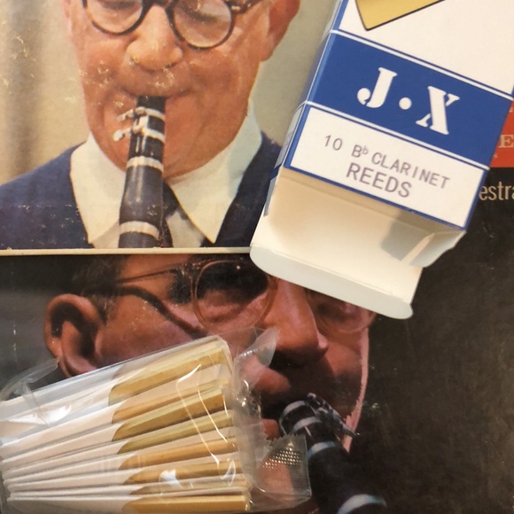J X Clarinet Reeds 10 Reeds NWT - Picture 2 of 4